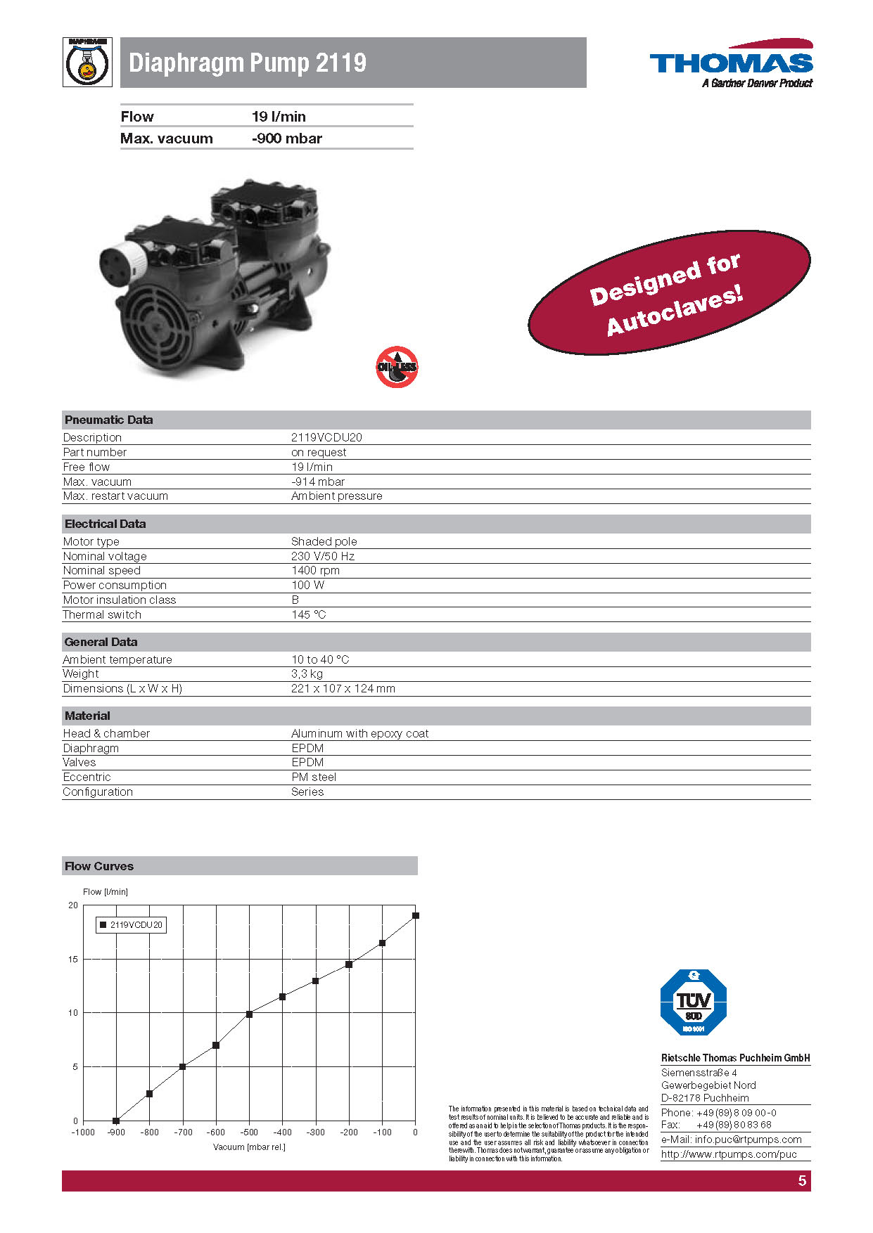 멸균기용펌프 Application brochure 이미지