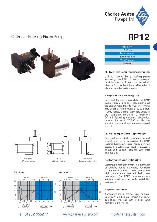 락킹피스톤-에어,가스용 RP12 이미지