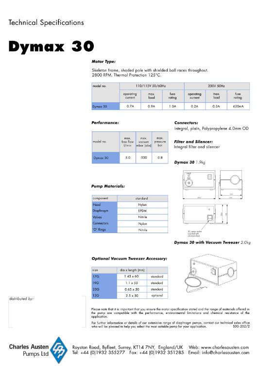 실험실용펌프-DYMAX5 (다이맥스5) 이미지